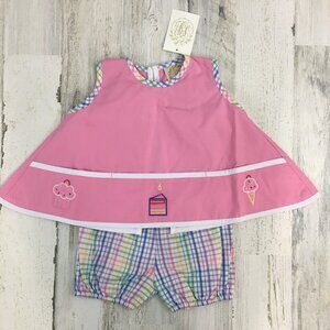 The Beaufort Bonnet Company Shelby Birthday Swing Set Girls Sz 18 to 24 M NWT
